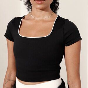 Athleta Aurora Seamless Short Sleeve Top